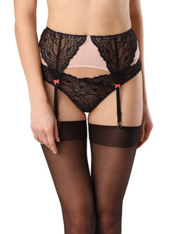 CONTE Пояс для чулок Taboо TA0010 камея с черным