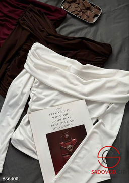 Кофта женская с открытыми плечами - Bruno фото 3