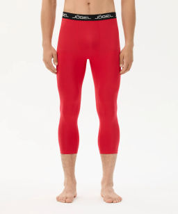 Тайтсы компрессионные JOGEL CAMP PerFormDRY Tight 3/4, красный  фото 4