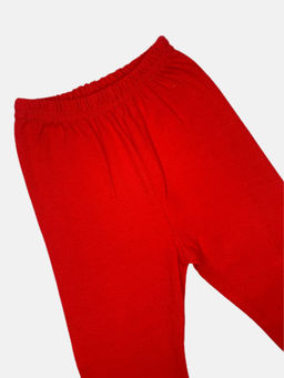 Пижама интерлок-пенье, арт.C-PJ023-ITp, красный однотонный - Мамин малыш фото 4