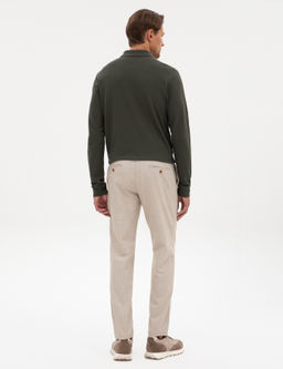 Bej Ex. Slim Fit Kuma_ Pantolon - Pierre cardin фото 4