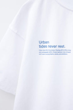 SLOGAN PRINT T-SHIRT