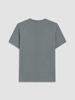 Slim Fit Bisiklet Yaka Erkek Ti??rt