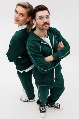 Спортивный костюм GO M3081/25-02.182-188 изумрудный - Pirs фото 2