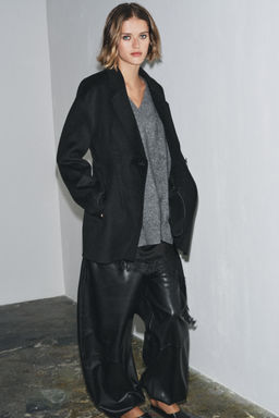 TAILORED BLAZER WITH WOOL ZW COLLECTION - Zara фото 3