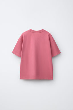 CAMISETA LISA / Rosa lavado - Zara фото 5