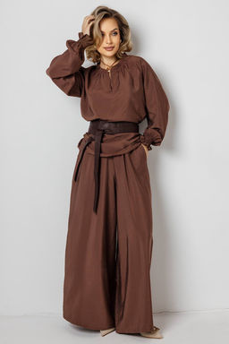 Блузка женская 4484/01/Коричневый