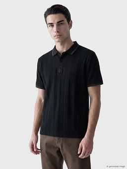 Polo Yaka ?izgili Erkek Ti??rt