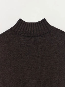 Свитер с высоким горлом с добавлением шерсти / Zarina
