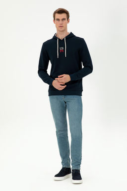 Erkek Lacivert Sweatshirt
