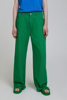 Ярко-синие джинсы с бахромой - Incity фото 7