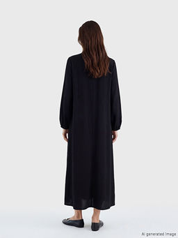 F?rf?rl? Hakim Yaka A Kesim Elbise