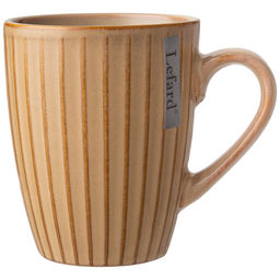 Цена за 6 шт. КРУЖКА 365 МЛ STRIPE COLLECTION ЦВЕТ:СЛИВОЧНЫЙ - Lefard фото 2