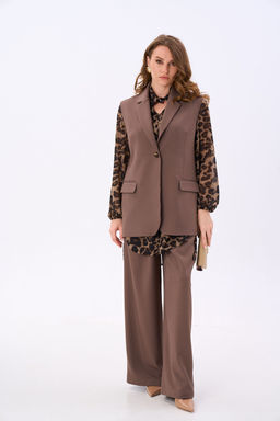 Жилет NIKVA н994-1 мокко  фото 5