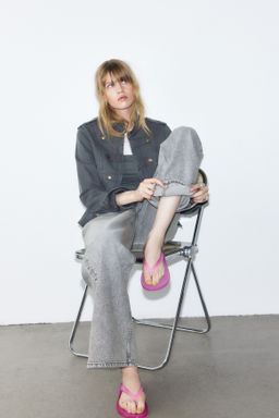 Baggy Regular Waist Jeans - H&m фото 14