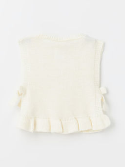 Bisiklet Yaka Triko K?z ?ocuk S?veter