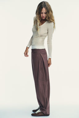 DOUBLE EFFECT T-SHIRT - Zara фото 3