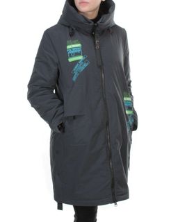 101-1 AQUAMARINE Пальто демисезонное женское FAMILY (100 гр. синтепон)