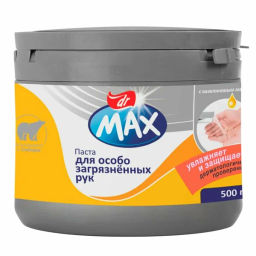 Dr.MAX паста д/рук с очищающим эффектом с вазелиновым маслом 500гр