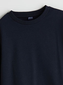 Bisiklet Yaka Erkek ?ocuk Sweatshirt