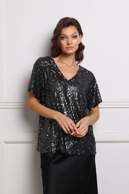 Топ двусторонний пайетки - Looklikecat фото 2