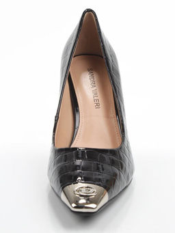 06-P1-7480 BLACK Туфли женские (натуральная кожа)