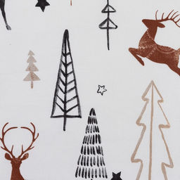 Фартук Доляна X-Mas 60х65см, 100%хл, рогожка 164 г/м2  фото 4