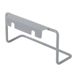 Держатель MARMITON на дверцу для полотенец подвесной, пластик, 19*9*8,5 см, серый