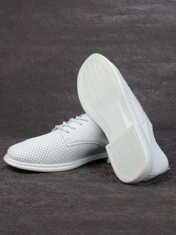 03-PDXL156-3 LT. BLUE Полуботинки женские (натуральная кожа) - Фабричный китай фото 15