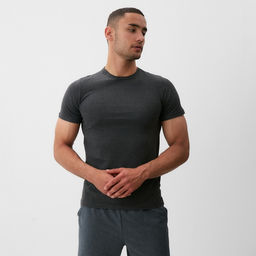 Футболка мужская Collorista графит р-р 58-60