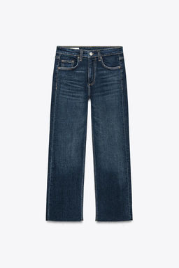 TRF CROPPED FLARE HIGH-WAIST JEANS - Zara фото 30