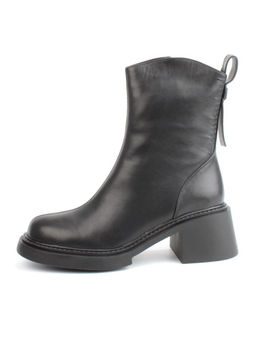 04-M3-L806 BLACK Ботинки зимние женские (натуральная кожа, натуральный мех) - Фабричный китай фото 6