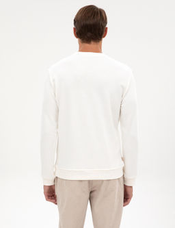 Ekru Regular Fit Sweatshirt - Pierre cardin фото 5