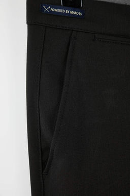 Siyah Erkek Dokuma Kumas Pantolon TMNAW26PL00030