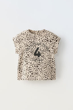 ANIMAL PRINT T-SHIRT - Zara фото 2