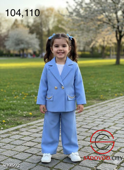 костюм для девочки (пиджак и брюки) - Bruno фото 11