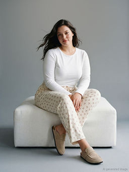 Kalp Desenli Kad?n Pijama Alt?