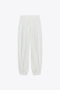 ZW COLLECTION STRIPED BALLOON TROUSERS - Zara фото 6