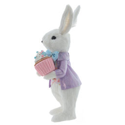 Фигурка декоративная "Заяц", L14 W15 H35 см