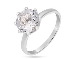 Кольцо, горный хрусталь, СПН4233