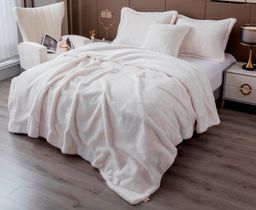 Покрывало декоративное Rabbit (молоко) 220х240