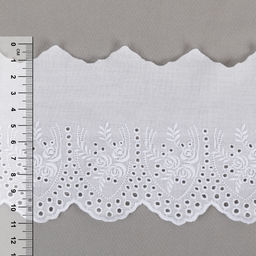 Шитье Gamma 110 мм GYEM-11003 в рулоне 10 м 0.2 м Турция белый