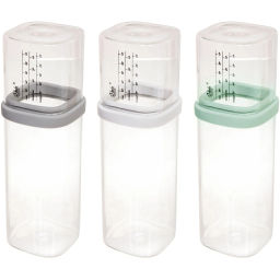 Банка для продуктов стеклянная 800мл "Olala" с мерный стаканом