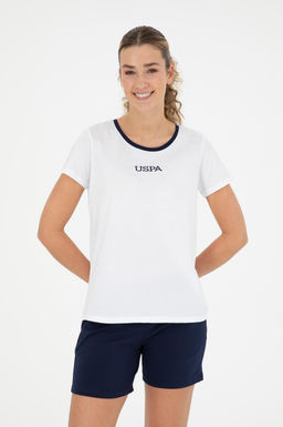 Женская белая футболка - U.s. polo assn фото 8
