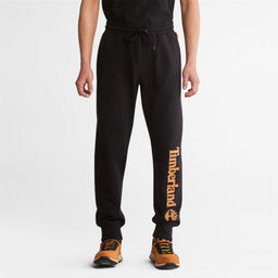 Мужские брюки спортивные Timberland Sweatpant Kennebeck River Lenear Logo Regular черные