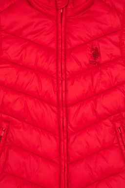 Erkek _ocuk K_rm_z_ Yelek Sepette S_rpriz _ndirim - U.s. polo assn фото 3