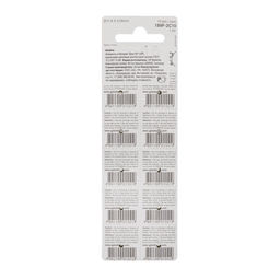 Батарейка алкалиновая GP, 189-10BL (Аналоги: LR54, G10, V10GA, LR1130, 189), 1.5 В,10 шт.