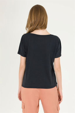 U. S. Polo Assn Женская черная футболка с круглым вырезом - U.s. polo assn фото 12