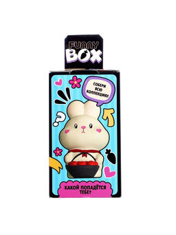 Игрушка - сюрприз Funny box Зайки: детский брелок, наклейки - Woow toys фото 9