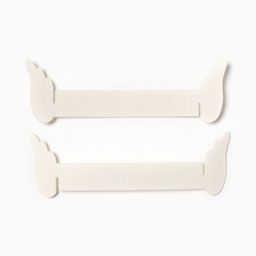 Цена за 2 шт. Набор декоративных новогодних колец для салфеток «Крылья», 2 штуки, d=5 см, 100% п/э, фетр